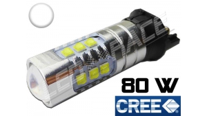 Ampoule PW24W 80 Watts Leds CREE Blanc 6000K