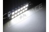 Navette Led Crochets - 44 mm - 12 leds smd 3528 - sans erreur ODB - Blanc 6000K