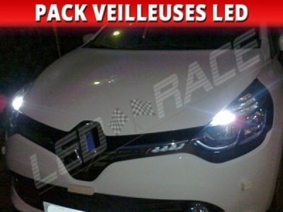 Pack Leds veilleuses pour Renault Clio 4 (feux de position)