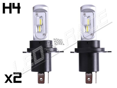 2 pièces H4 ampoule LED de voiture support de culot (pas de