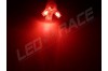 Ampoule Led T5 - 3 Leds - Rouge - W1.2W