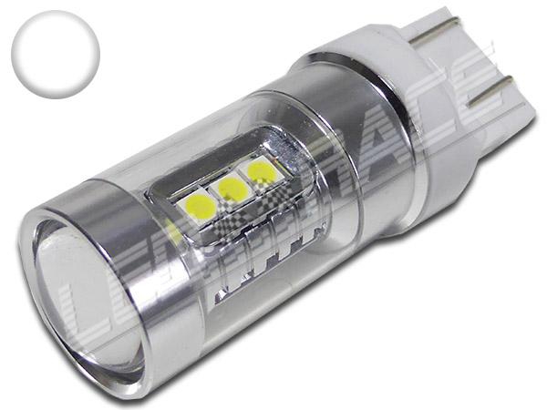 LED H6W Dual - Culot BAX9S - Blanche - Anti erreur ODB