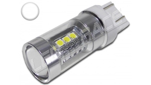 Ampoule Led T20 W21/5W 7443 - 12 leds smd 3030 - Blanc 6000K