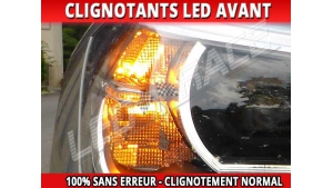Pack led clignotants avant pour Opel Astra H