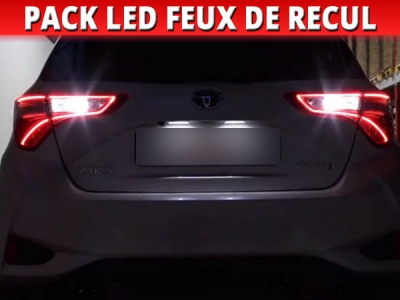 Pack led feu de recul pour Toyota Yaris 3