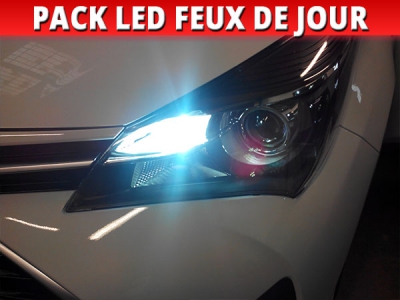 Pack feux de jour led pour Toyota Yaris 3