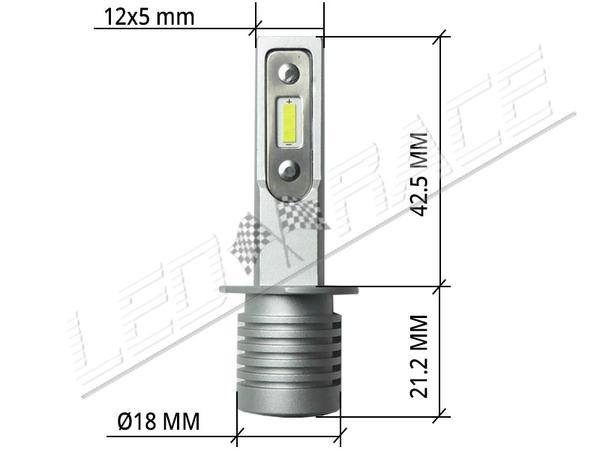 Mini Ampoule led H1 haute puissance homologuée Europe E13