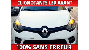 Pack led clignotants avant pour Renault Clio 4