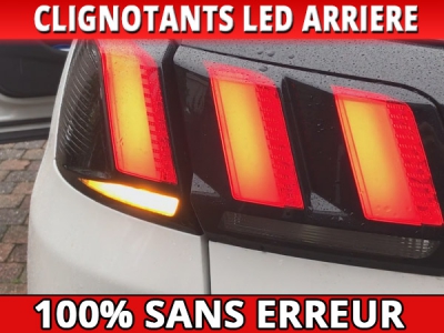 clignotants led arrière pour Peugeot 5008 II