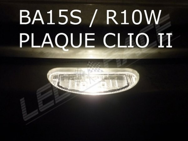 Ampoule Led P21W / BA15S - 9 leds Ø 5mm - Blanc 6000K