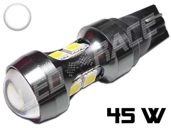 Ampoules T10 LED W5W Voiture - Auto - Moto - Orange