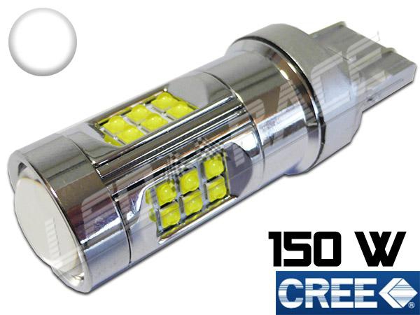 Autoled - Ampoule led w21/5w / 4 leds blanc / led t20