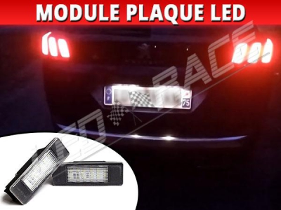 KIT 2 MODULES ECLAIRAGE LED PLAQUE RENAULT - TYPE 2