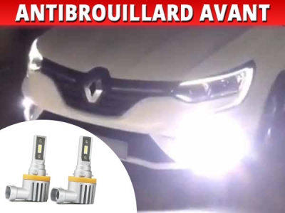 Pack Antibrouillard Led Haute Puissance Renault Megane 4 - Homologation E9
