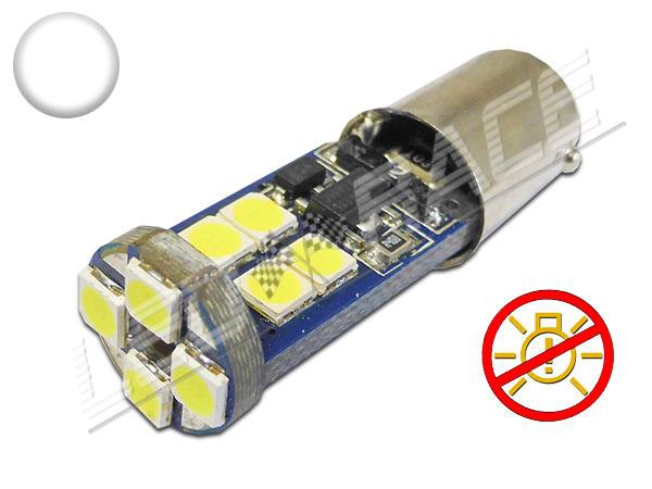 2 Ampoules LED ROUGE BA9s T4W - Pour Plafonnier Auto & Lampe Lecture - 12V - Anti-erreur