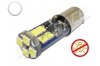 Ampoule Led H6W - culot BAX9S - 12 leds smd 3030 - sans erreur ODB - Blanc 6000k