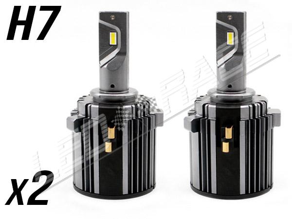 Pack 2 Micro Ampoules led phare Haute puissance H7 Sans Erreur ODB