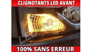 Pack led clignotants avant pour Dacia Duster 1