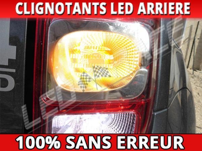 Pack led clignotants arrière Dacia Duster 1