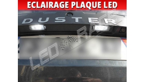 Pack led plaque Dacia Duster