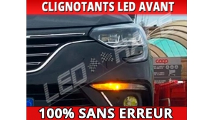 Pack led clignotants avant pour Renault Megane 4