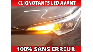 Pack led clignotants avant pour Toyota C-HR