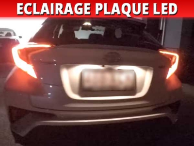 Pack led plaque Toyota CHR