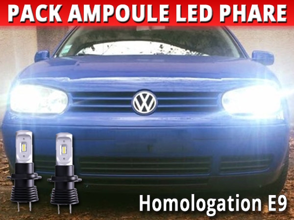 Avis et commentaires de Pack ampoules LED intérieur pour Volkswagen Golf 4  - Auto-piece02