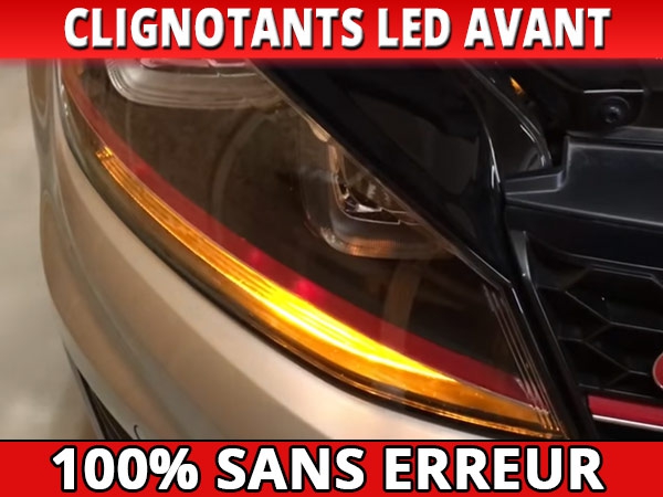 Pack Clignotants avant Led pour Peugeot 407 (VI)