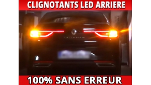 Pack led clignotants arrière pour Renault Talisman