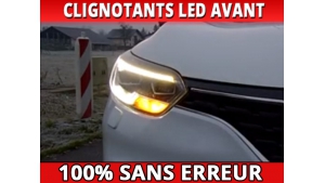 Pack led clignotants avant pour Renault Kadjar
