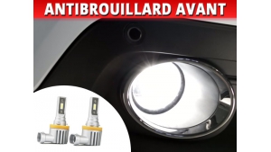 Pack Antibrouillard/feu d'angle Led Haute Puissance Renault Kadjar