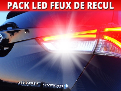 Pack led feux de recul toyota Auris 2