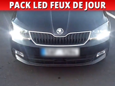 pack led feux de jour Skoda Fabia 3