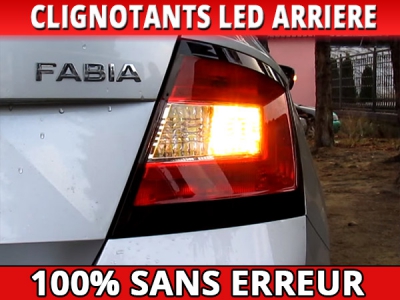 Pack led clignotants arrière Skoda Fabia 3