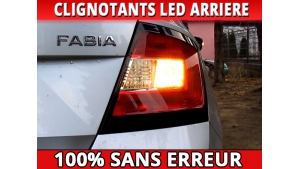 Pack led clignotants arrière pour Skoda Fabia III