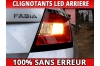 Pack led clignotants arrière Skoda Fabia 3