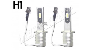 Pack 2 Mini Ampoules led H1 Haute puissance Homologuée E9