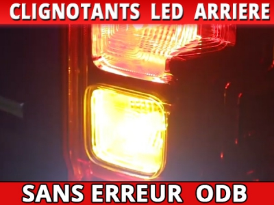Pack led clignotants arrière Ford Ranger III ph3 (2018-)