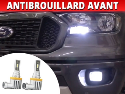 Antibrouillard Led Haute Puissance Ford Ranger III ph3 (2018-)