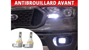 Pack Antibrouillard Led Haute Puissance Ford Ranger III (2011-18)