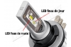 pack led feux de jour route Audi A3 8V h15