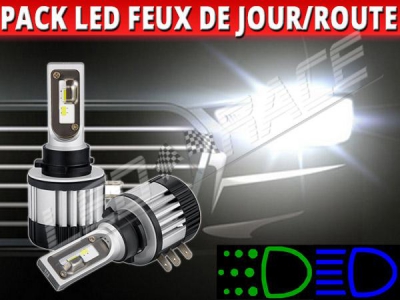 pack led feux de jour route xenon Ford Focus 3