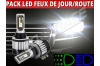 pack led feux de jour route xenon Ford Focus 3