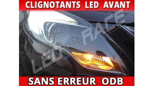 Pack led clignotants avant pour Opel Zafira C