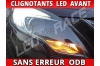 Pack led clignotants avant Opel Zafira C