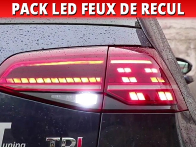 Pack led feu de recul pour Volkswagen Golf 7