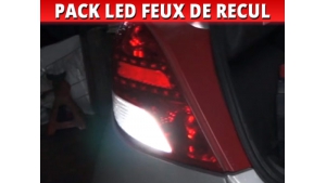 Pack ampoule led feux de recul Peugeot 207