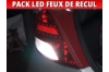 Pack ampoule led feux de recul Peugeot 207