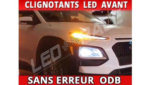 Pack led clignotants avant pour Hyundai Kona